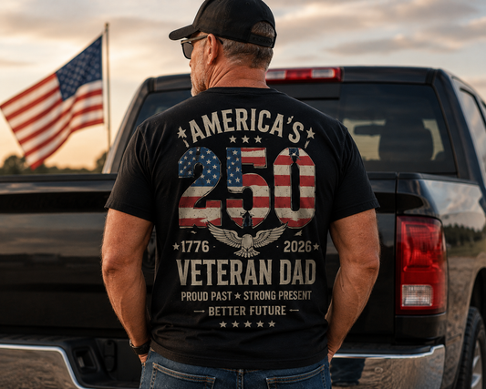 America's 250th. Veteran Dad