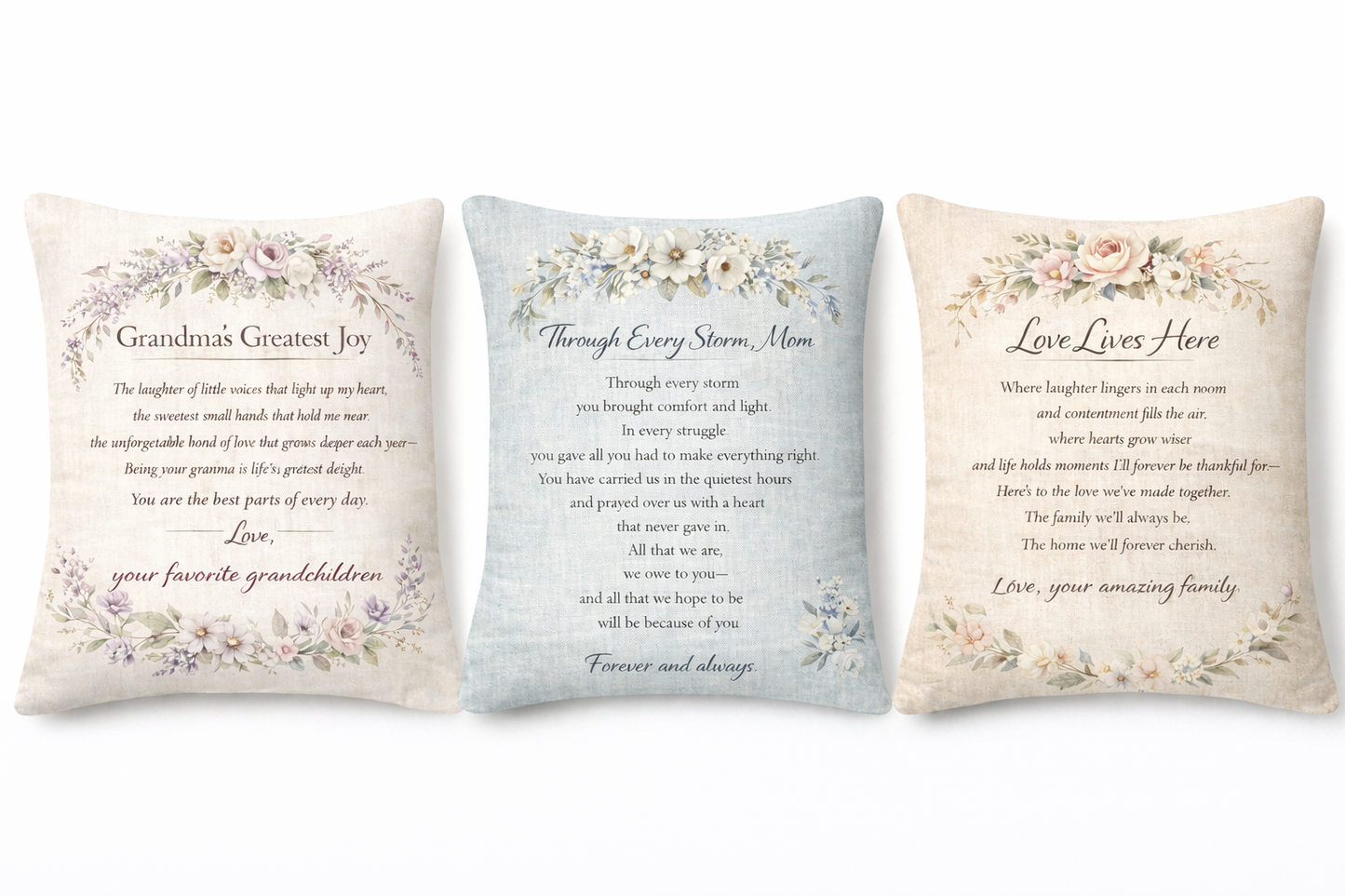 Petal & Love Pillow Bundle