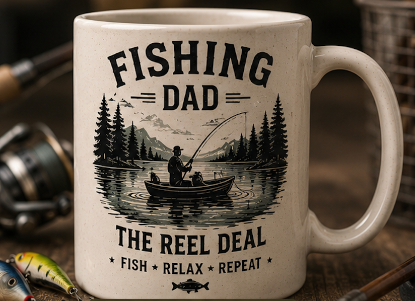 Fishing Dad Coffee Mug