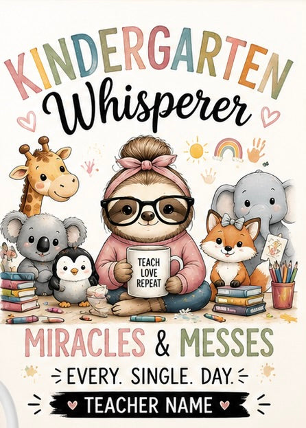 Kindergarten Whisperer Tee