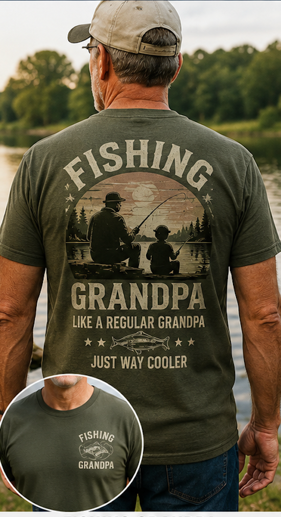 Grandpa Fishing
