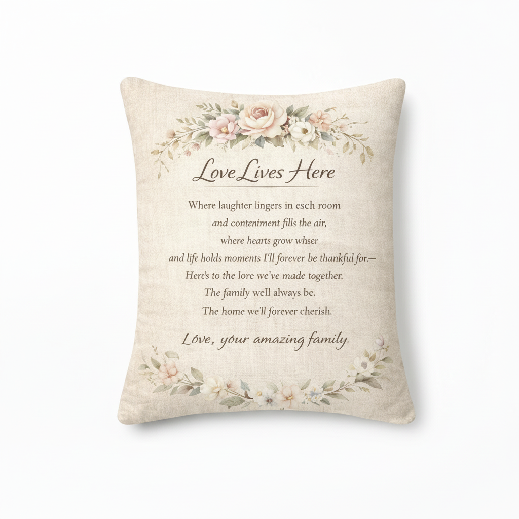 Petal & Love Pillow Style 2